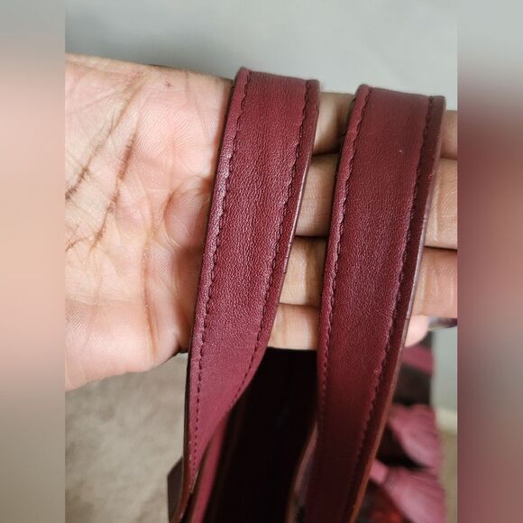 L.A.M.B. Gwen Stefani Addette Leather Handbag No Strap 15x9.5x7 - Picture 14 of 16